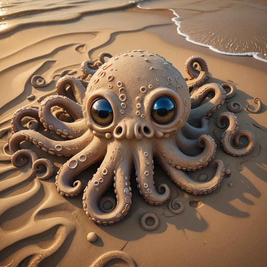 Surreal Beach Sand Giant Reveal