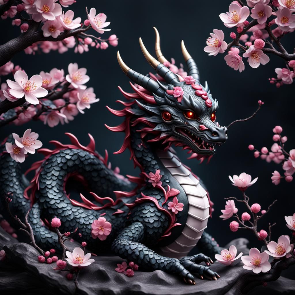 Ethereal Fantasy Doll in Blossoming Garden