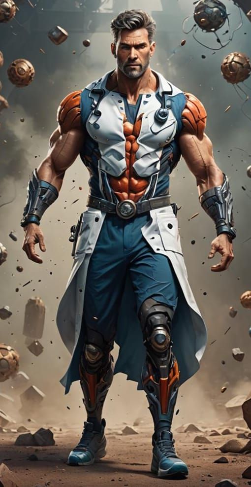 Physically Perfected Doctor in Vibrant Fantasy Realm