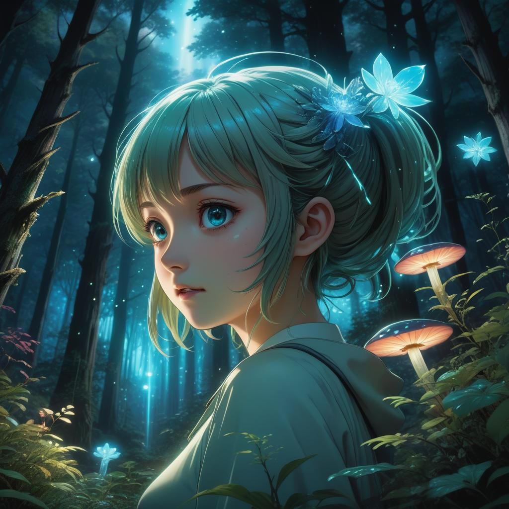 Enchanted forest landscapes