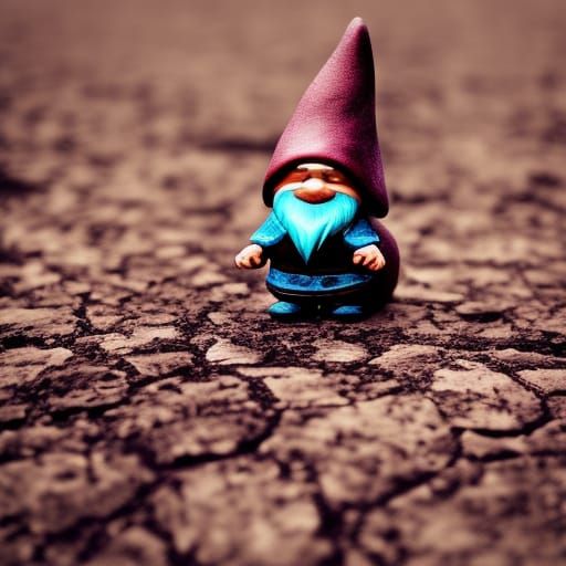 Hyperrealistic Gnome in Cinematic Lighting