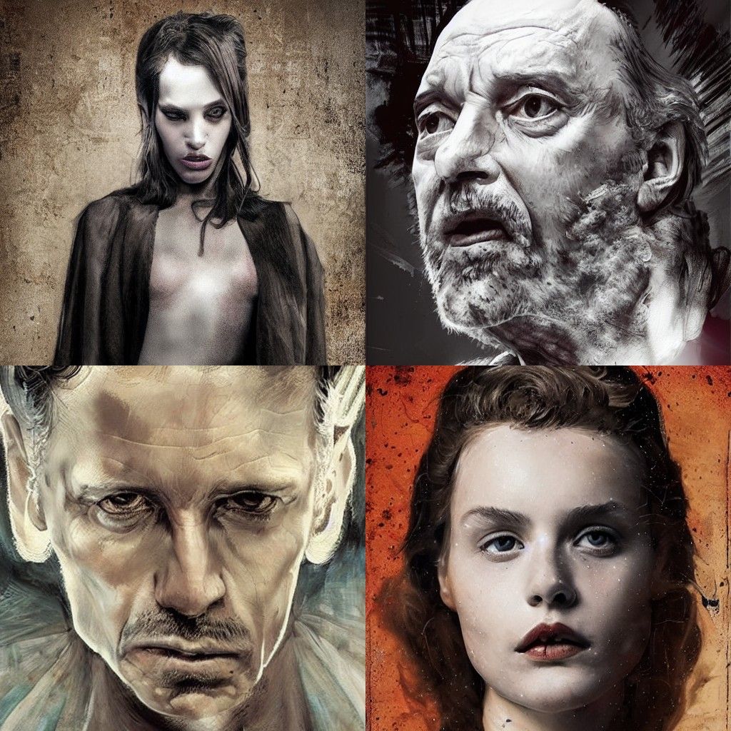 Ethereal Cityscape in Modernist Style