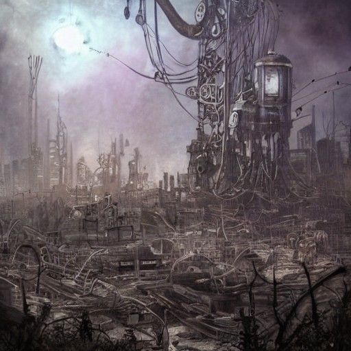 Post-Apocalyptic Clockpunk Metropolis Erupts in Timekeeping...