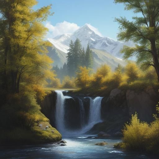 Ecstatic Moment of Discovery in Vibrant Hyperreal