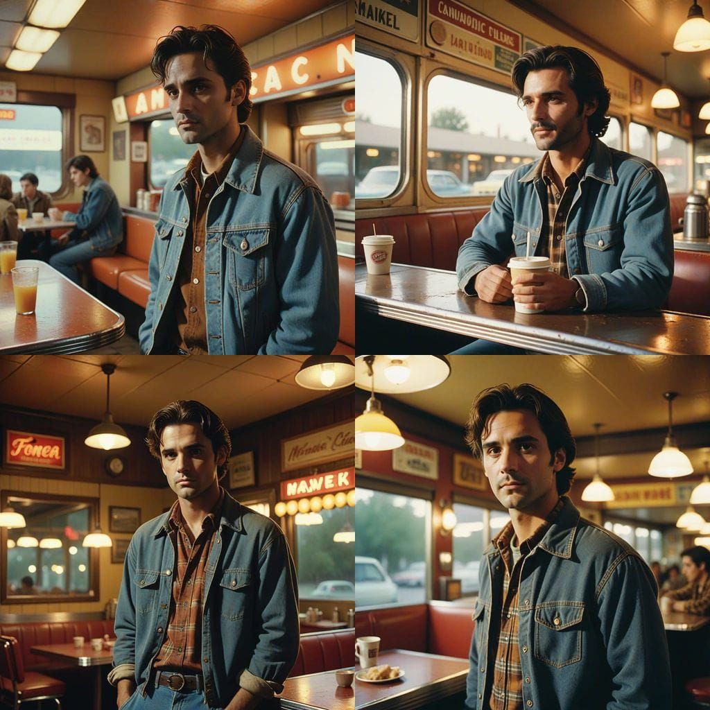 Richard Finocchio as 1970s American Anti-Fashion Icon