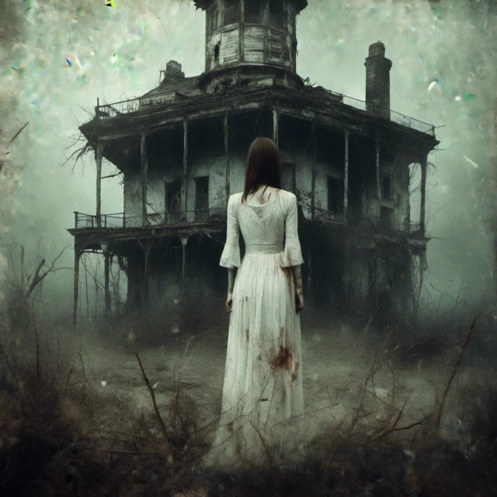 Woman in a Haunted Lighthouse
