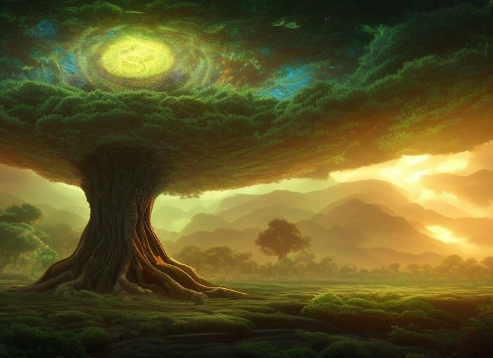 Ethereal World Tree Reigns Supreme in Alien Ecosystem