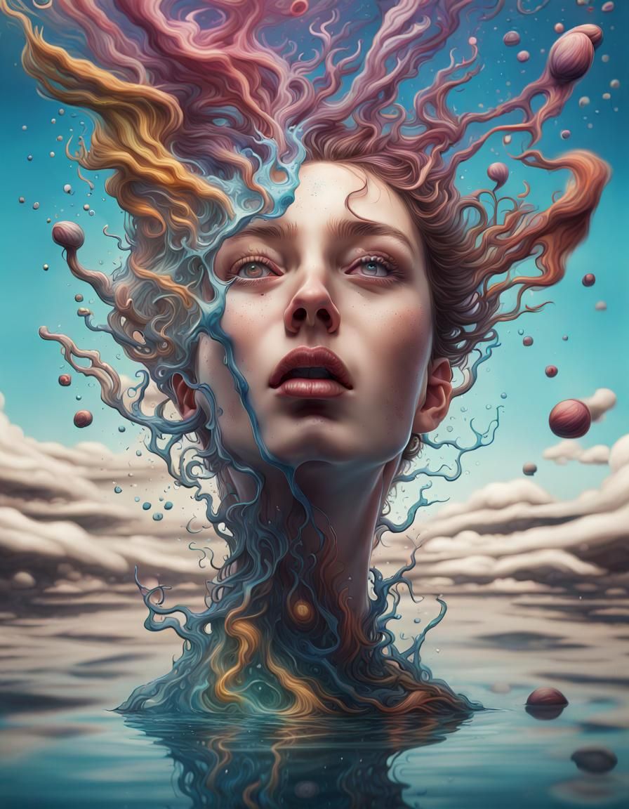 Surreal Hyperrealistic Fantasy Artwork