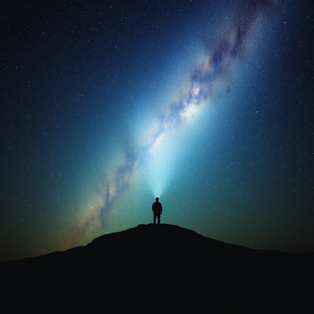 Ethereal Essence of Consciousness in Abstract Form