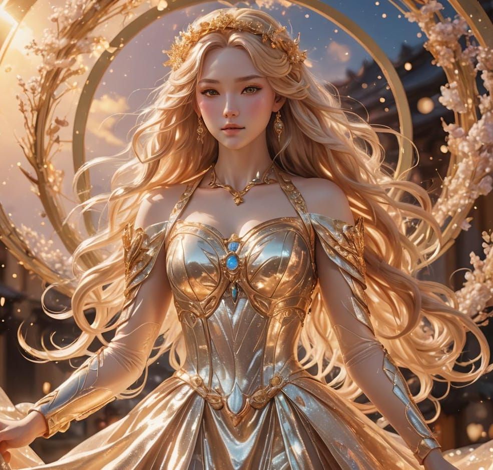 Goddess of Elegant Blush