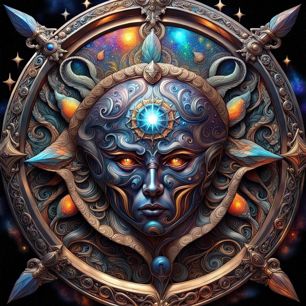 Epic Astral Shield of Light and Darkness