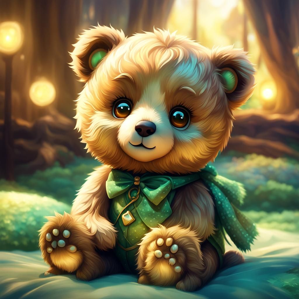 Teddy bear : soft hug to share !