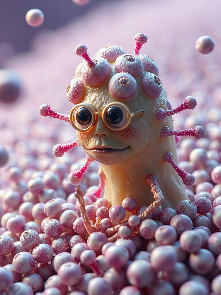 Microbes Engage in Dimensionless Qualities with Professor Od...