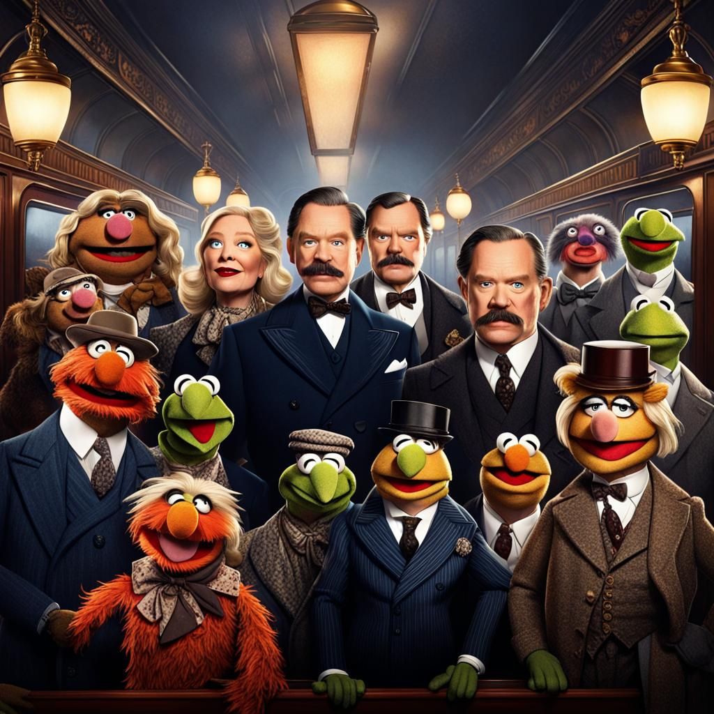 Muppets Whodunit on the Luxurious Orient Express