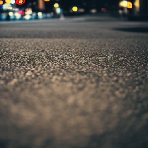 A Surrealistic Cityscape in Vibrant Bokeh