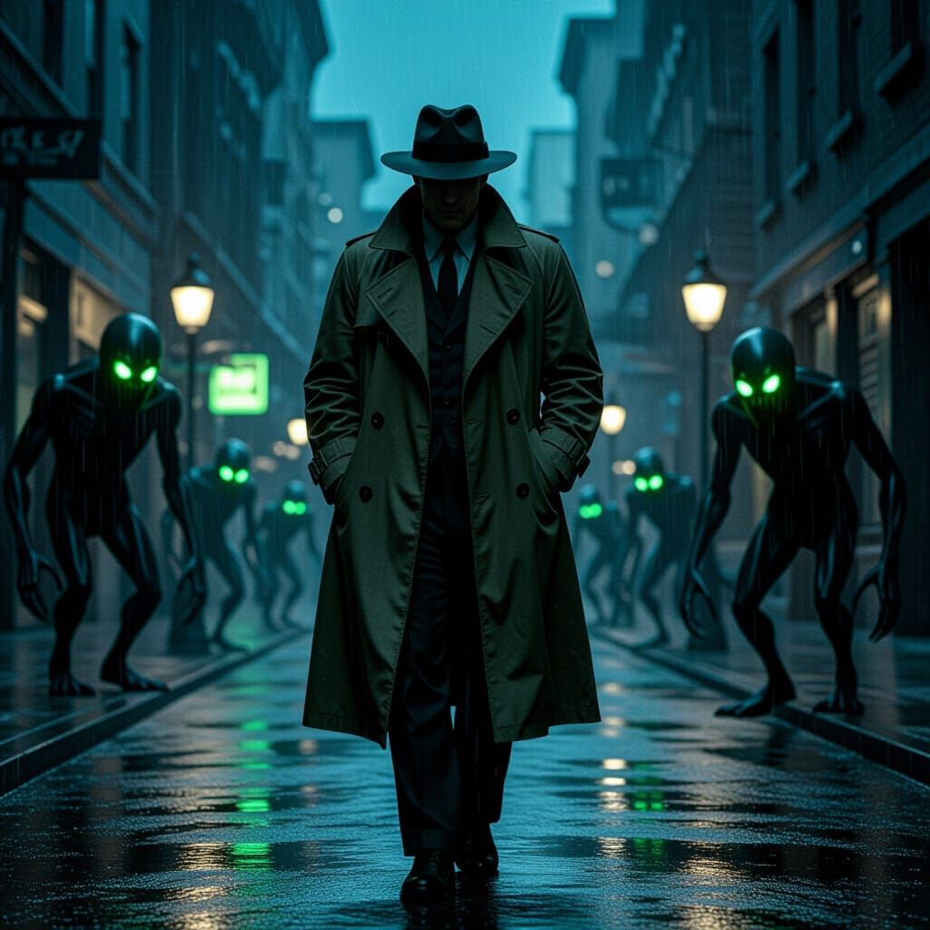 1940s Detective Confronts Lovecraftian Horrors