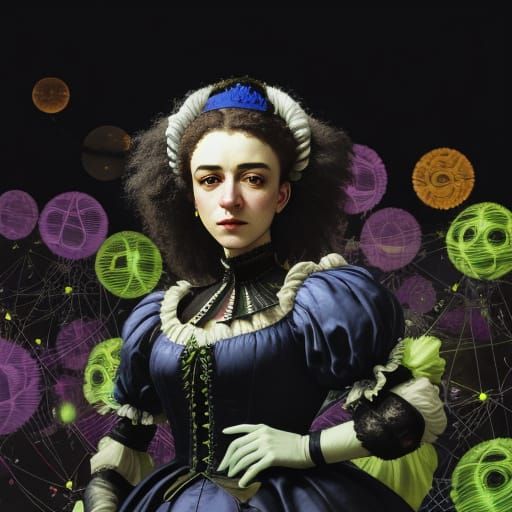 MAUVEINE fluorescence Luminescent gases, controlled chaos, d...