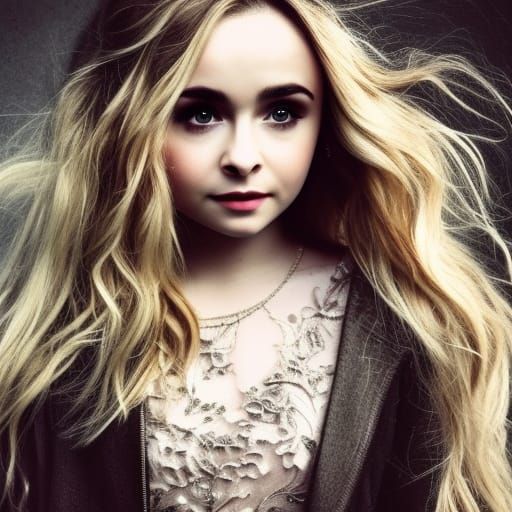 Sabrina Carpenter Portrait in Hyperrealistic Cinematic Style