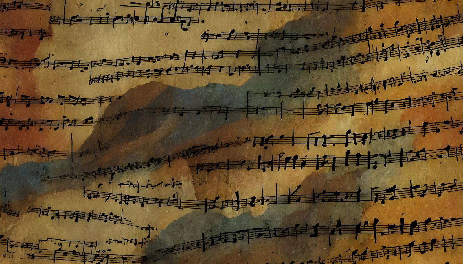 Surrealist Cave Painting Scores