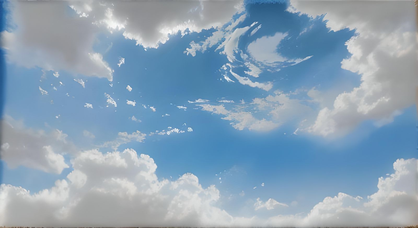 Abstract swirl patterns monochromatic mosaic clear morning s...