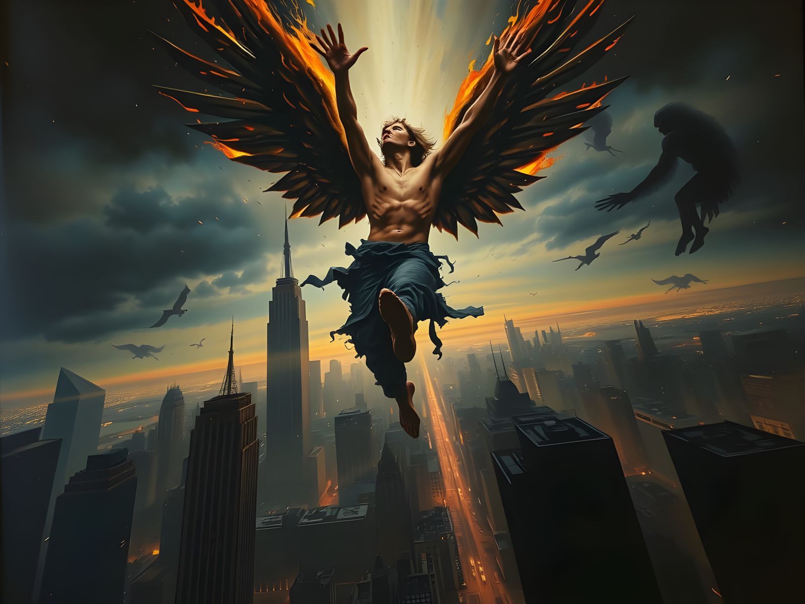 Revelation 12:7-12
"And war broke out in heaven: Michael and his angels fought with the dragon; and the dragon and his...