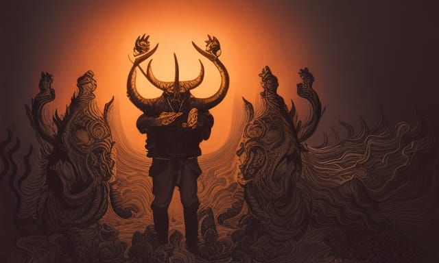 The Devil's Demise: A Golden Age of Illustration Masterpiece
