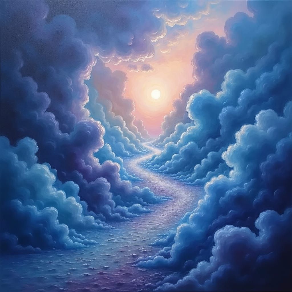 Ethereal Dreamscapes in Abstract Expressionism