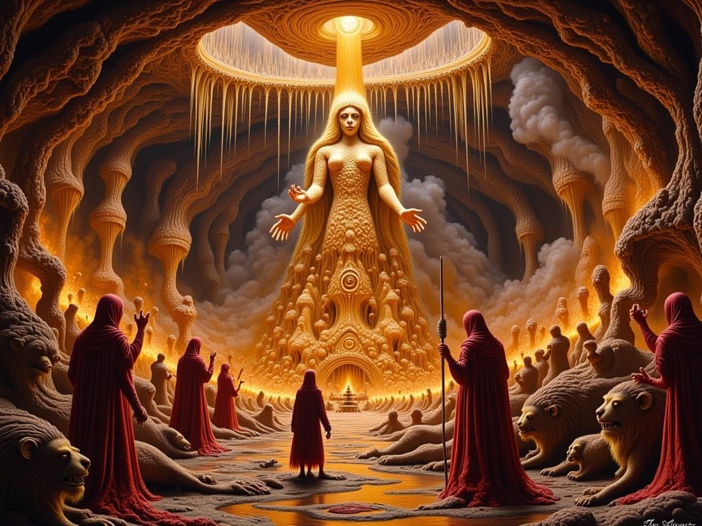 Cybele's Subterranean Sanctuary Unfolds in Ecstatic Ritual