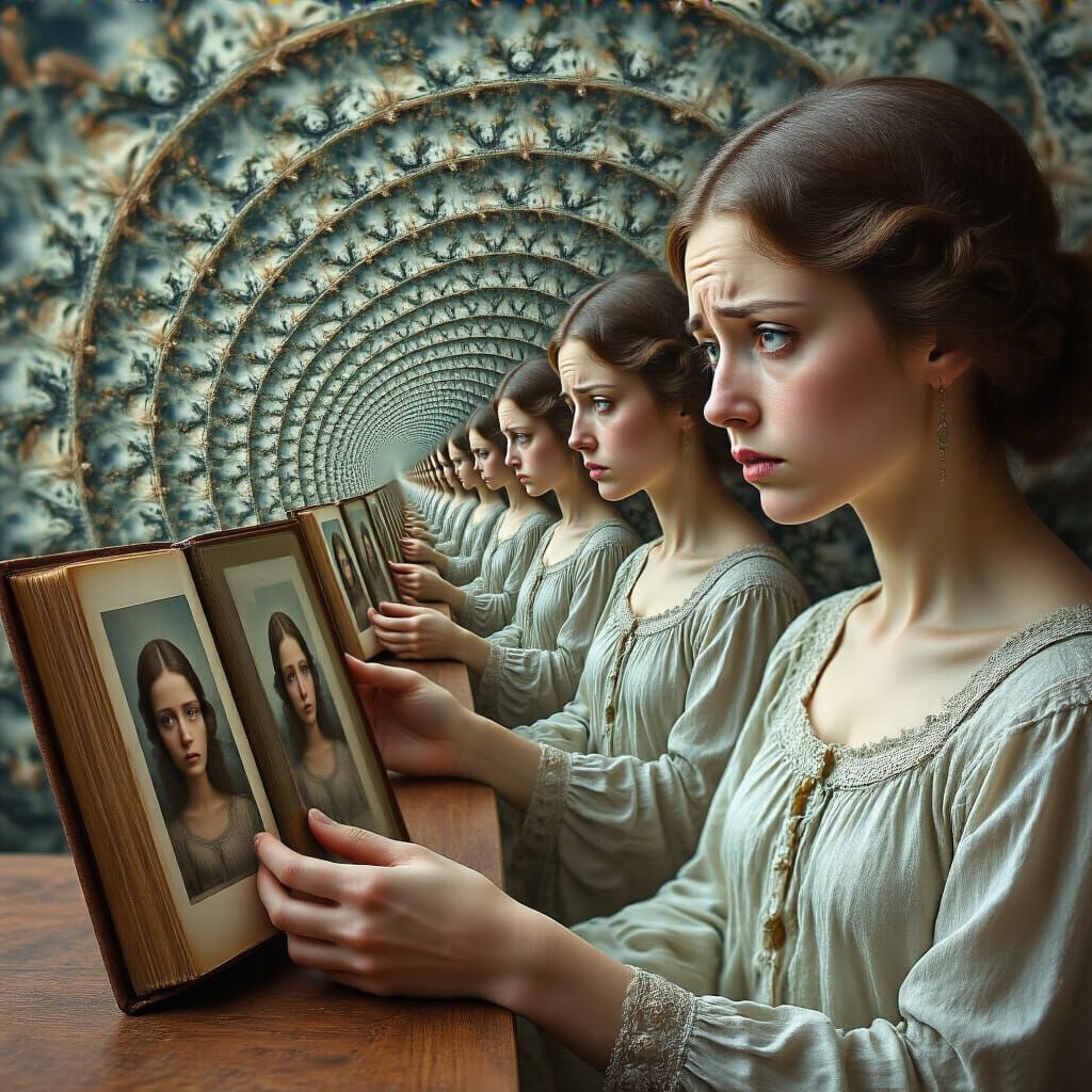 Recursive Infinity Photo: Droste Effect Fractal