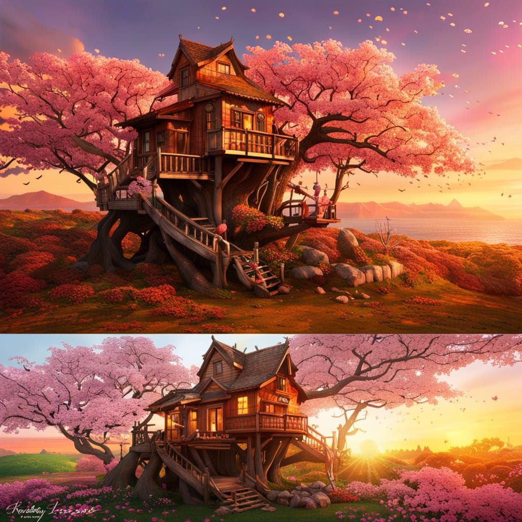 Two Seasons of a Treehouse
