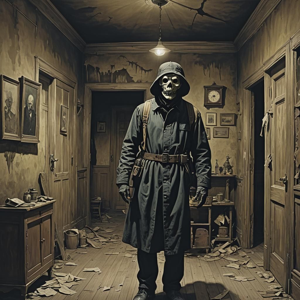 Watchman in a Haunted Mansion