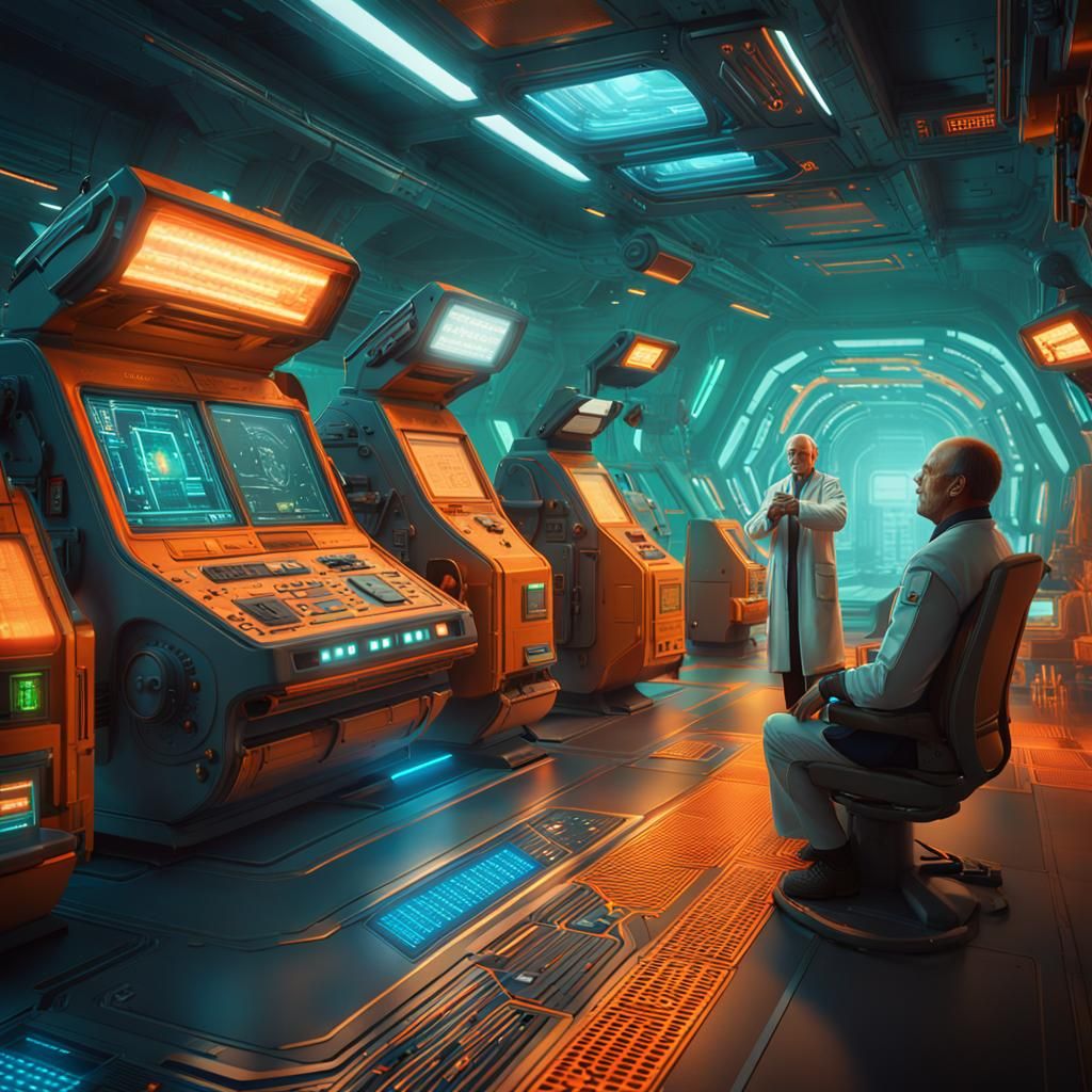 The Doctor Works in Starfleet's Advanced Sickbay