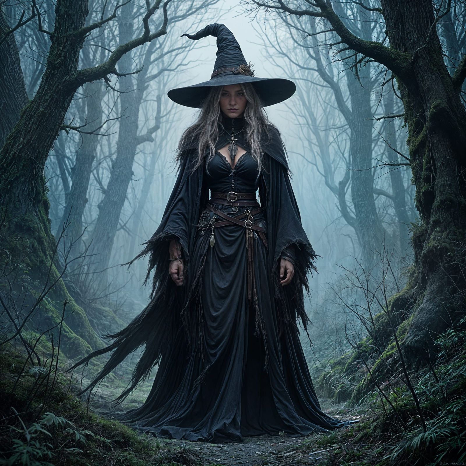 Image of a Grizzled Witch