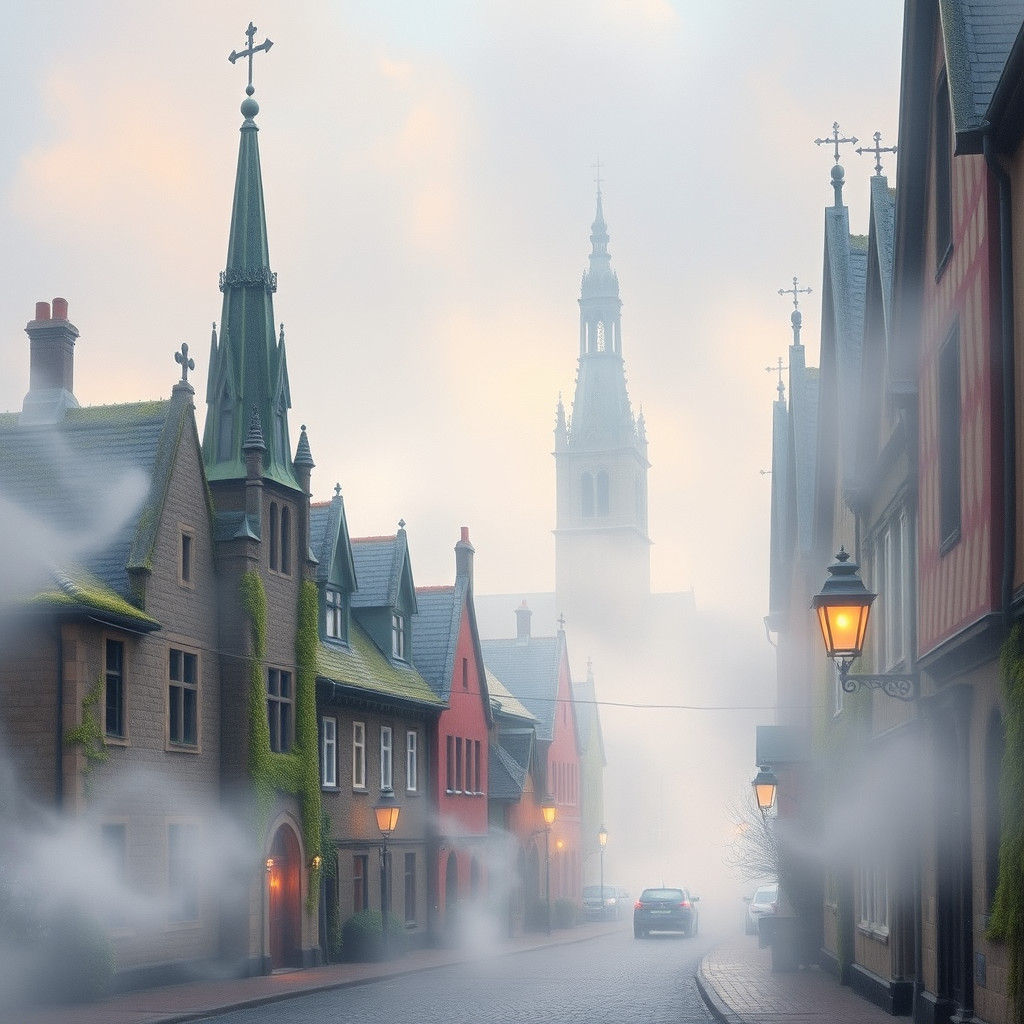 Whispers of Norrköping: An Idyllic, Mystical Haze
