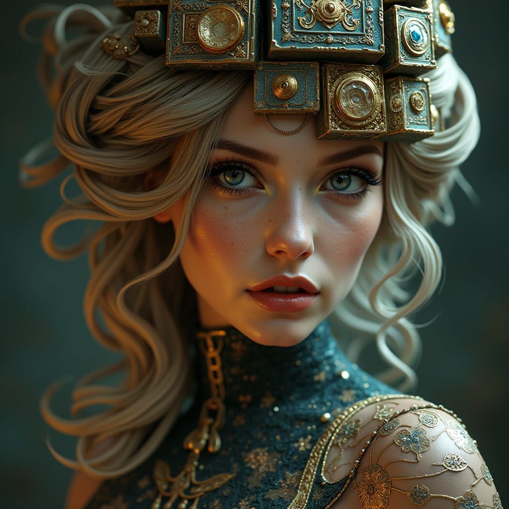 Luxurious Safe Deposit Box Goddess