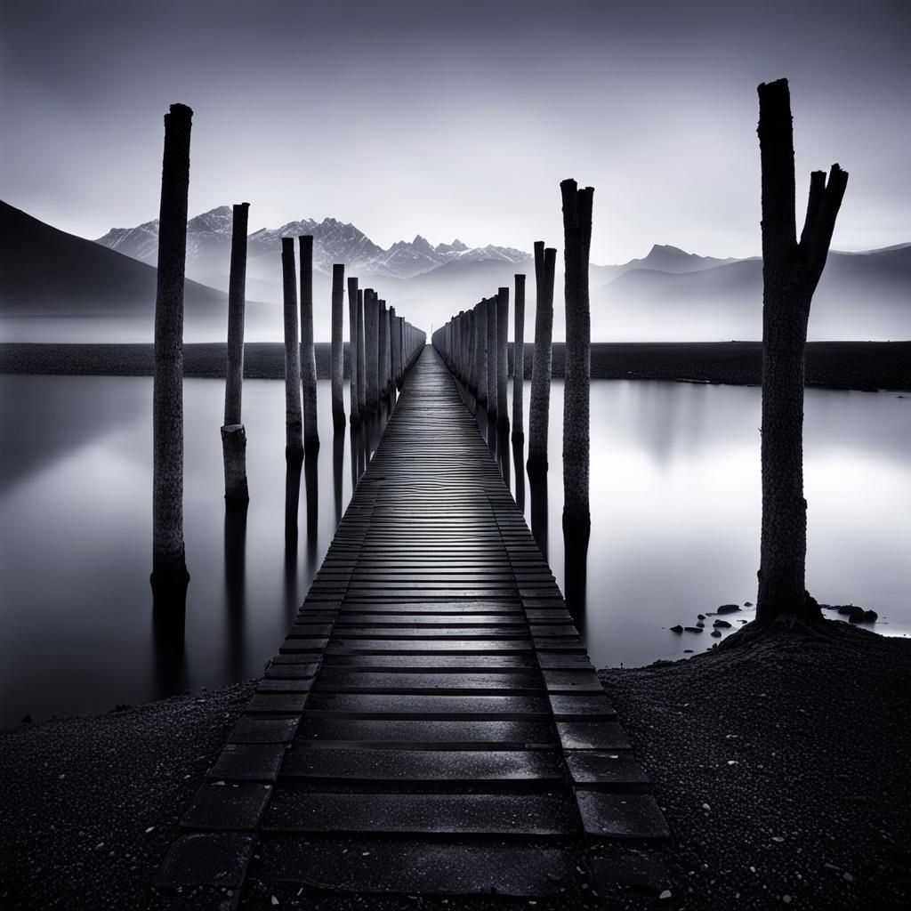 Surrealist Portrait in Oil Painting Style