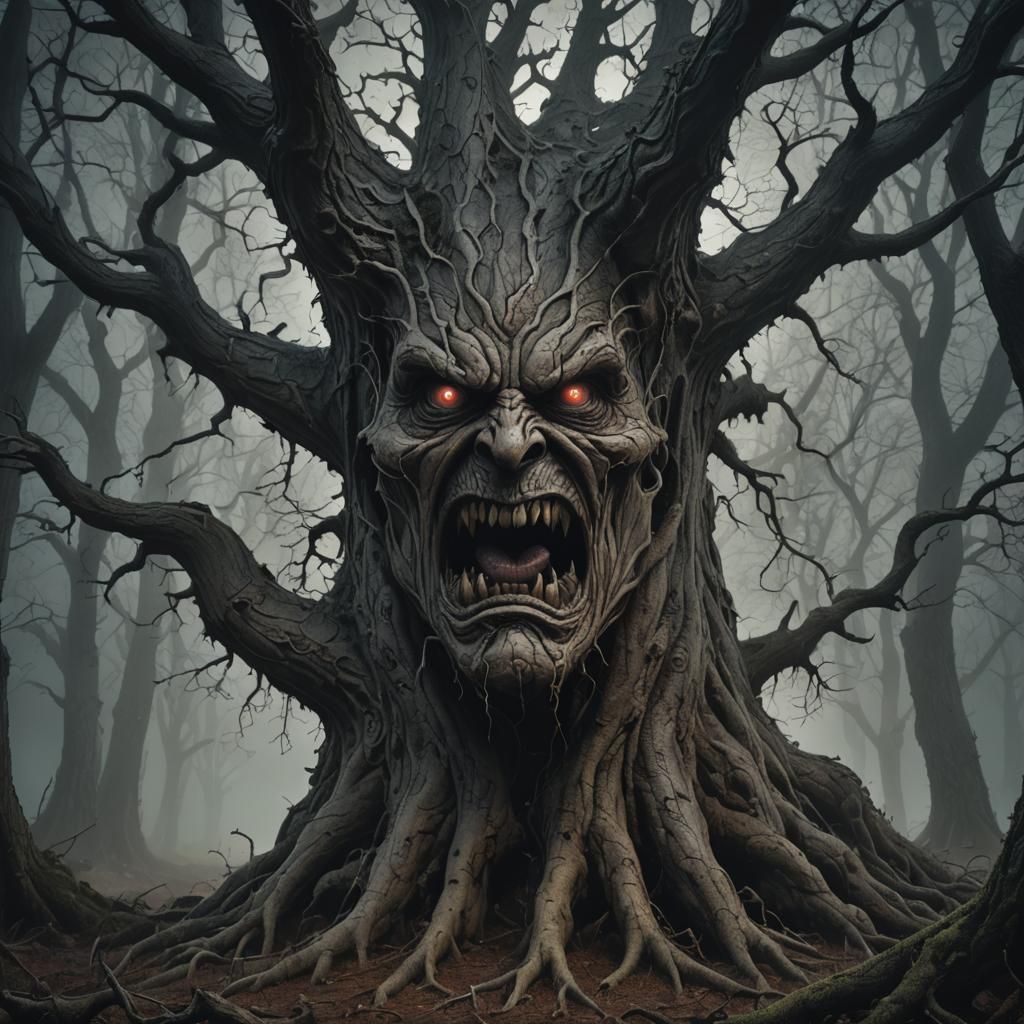 Ethereal Darkwood Reveals Frowning Viscera