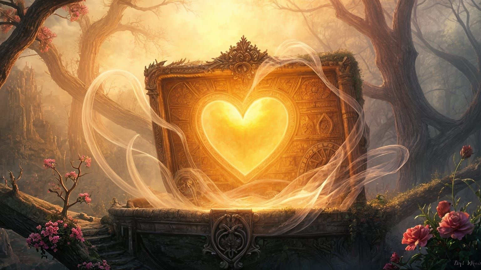 Ethereal Fantasy Heart with Thorn Removed