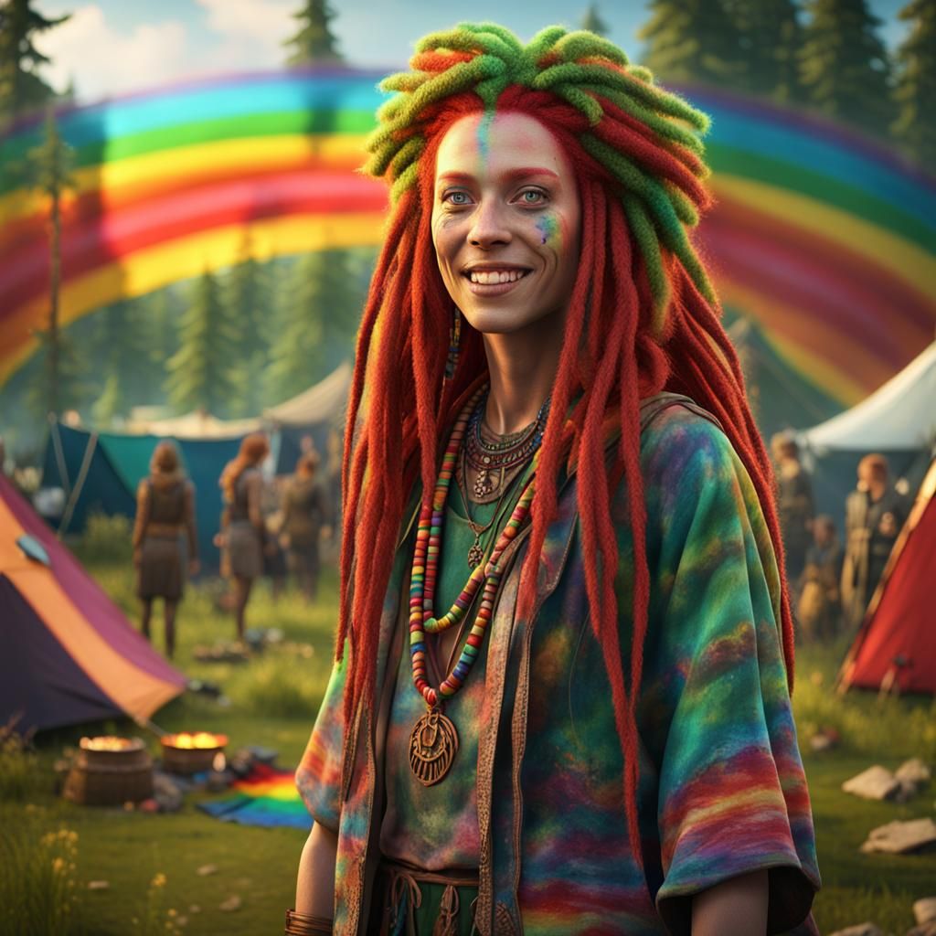 Rainbow Goddess of the Festival