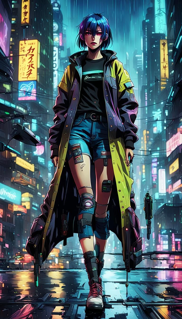 Cyberpunk Cityscape