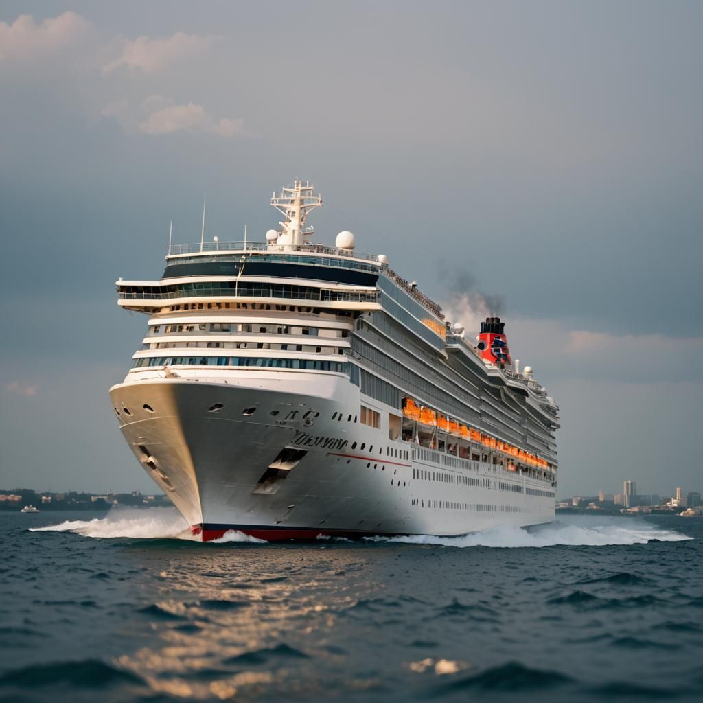 Vessel Plunges Beneath Turbulent Waters in Dramatic Scene