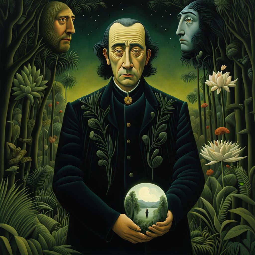 The Isolated Soul in Whimsical Grief