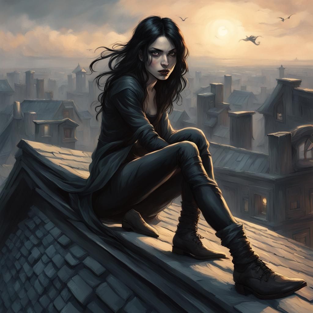 Shadows of Old Town.