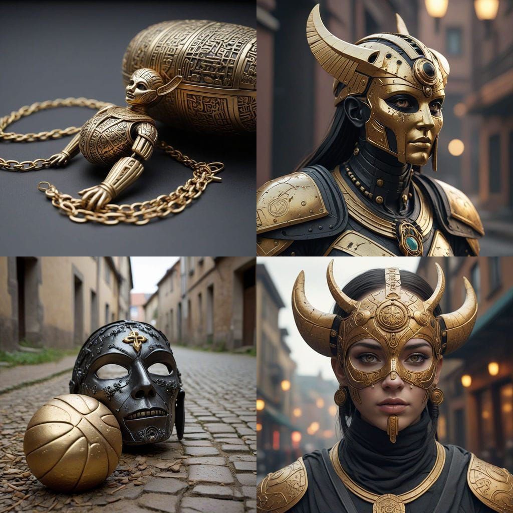 Ancient Egyptian Goddess in Modern Metamorphosis