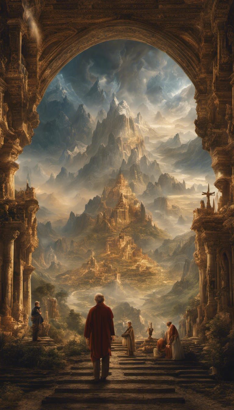Epic Cinematic Masterpiece in Digital Matte Painting Style