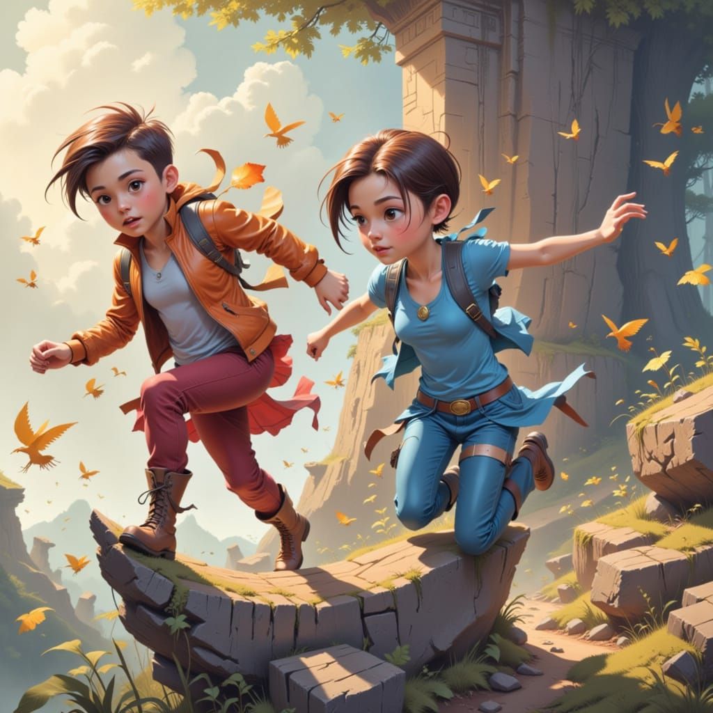 Zuko Character Portrait in Jungle Setting