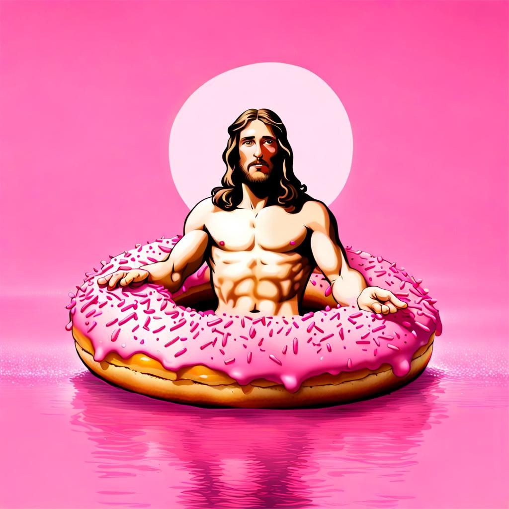 Jesus Christ Donut
