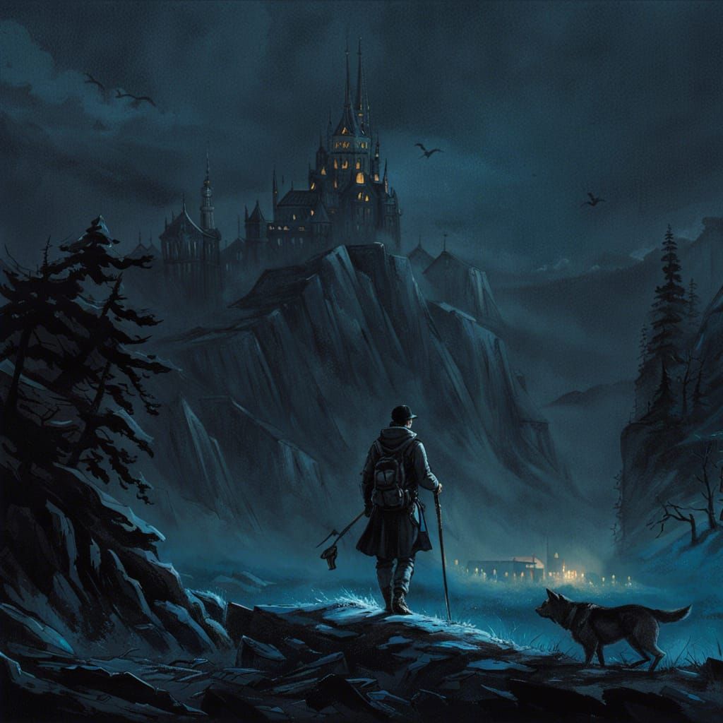 Double Exposure Horror Masterpiece