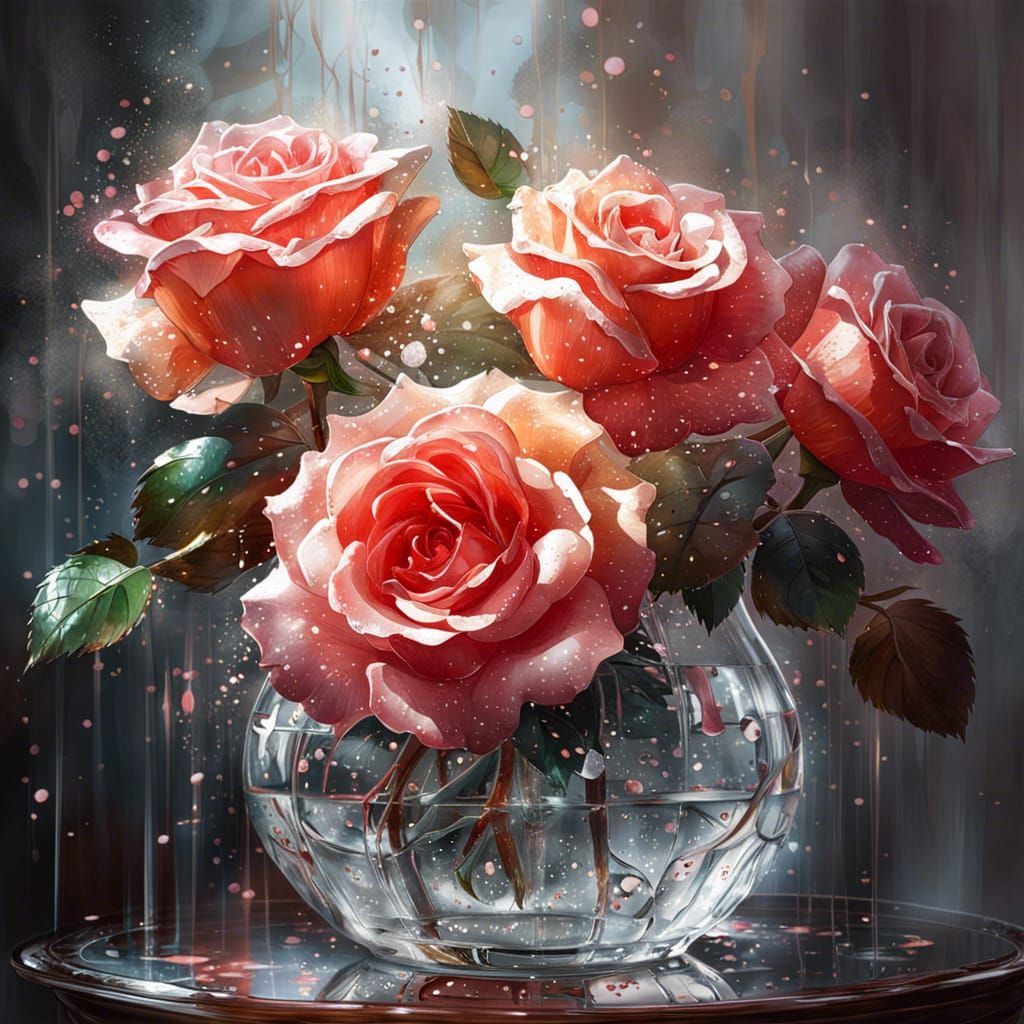 Rose in Vase