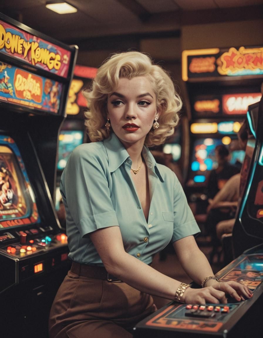Marilyn Monroe, Video Game Champion of the World 1